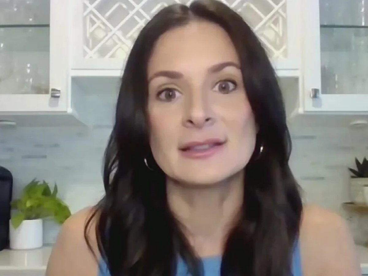 Jennifer Jenkins during a video interview